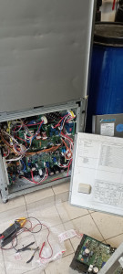 Photo de galerie - Dépannage sur une pompe à chaleur alterma Daikin haute température eau chaude sanitaire et chauffage