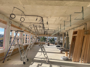 Photo de galerie - Passage de câbles 