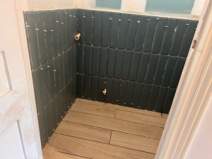 Photo de galerie - Pose carrelage 