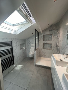 Photo de galerie - Rénovation complète dans la salle de bain