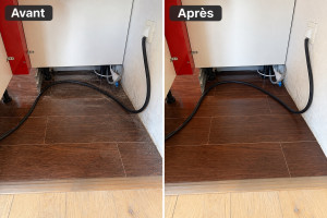 Photo de galerie - Fin chantier, extrême difficile d’un plan travail 