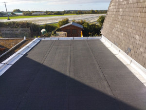 Photo de galerie - Réfection toit terrasse en étanchéité bitumere.