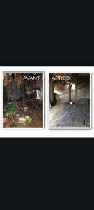 Photo de galerie - Enlèvement et nettoyage