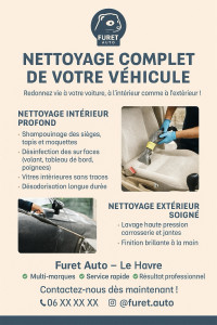 Photo de galerie - Lavage shampouineuse ect 