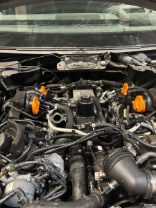 Photo de galerie - Remplacement refroidisseur egr v8 range Rover 