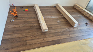 Photo de galerie - Pose de parquet 