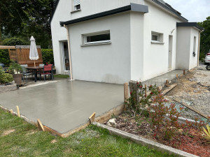 Photo de galerie - Dalle pour terrasse 30m2 
