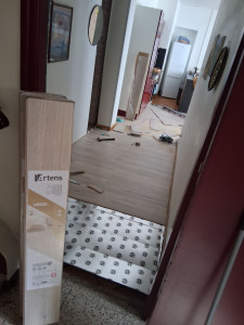 Photo de galerie - Pose de parquet - Revêtement de sol