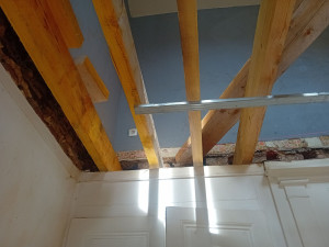 Photo de galerie - Plancher ossature bois avec placo pour le plafond et osb plancher au dessus 