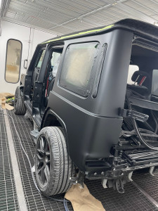Photo de galerie - Peinture complète sur Mercedes classe G