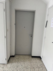 Photo de galerie - Pose porte palière blindée 