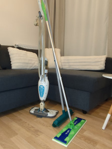 Photo de galerie - Balai,Nettoyeur vapeur pour le sol parquet,lino,