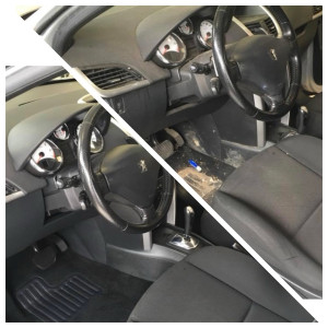 Photo de galerie - Cette Peugeot 207 avait bien besoin d’un bon nettoyage en profondeur ! 