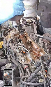 Photo de galerie - Extraction injecteur 