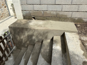 Photo de galerie - Remise en état d’un mur en pierre qui tomber en morceau 