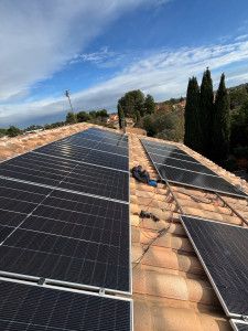 Photo de galerie - Pose panneaux solaires 