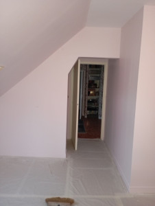 Photo de galerie - Mise en peinture murs 