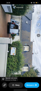 Photo de galerie - Nettoyage de toiture
