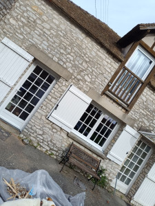 Photo de galerie - Pose de volets battant et remplacement de la porte + fenêtre 