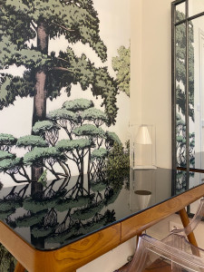 Photo de galerie - Peinture, papier peint pour un bureau 