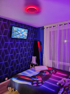 Photo de galerie - Pose de papiers peints 