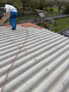 Photo de galerie - Peinture Toiture