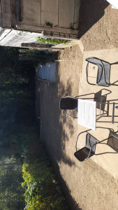 Photo de galerie - Rénovation de jardin ( gazon et marches )
