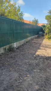 Photo de galerie - Clôture rigide avec occultant 