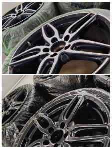 Photo de galerie - Peinture de jantes