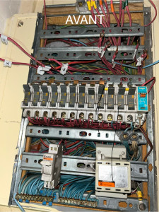 Photo de galerie - Rénovation des vieux tableaux électriques 