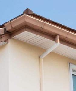 Photo de galerie - Pose de gouttières 