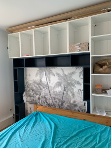 Photo de galerie - Pose papier sur mur 100% joulies