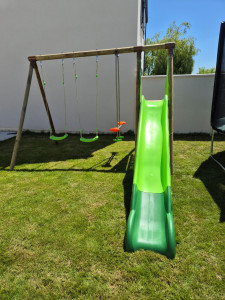 Photo de galerie - Montage portique, balancoire