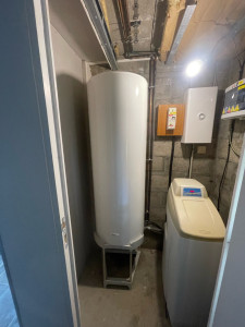 Photo de galerie - Remplacement de chauffe eau d’urgence Rouen 