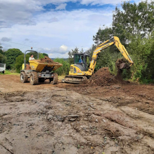 Photo de galerie - Création d un parking 