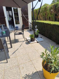 Photo de galerie - Pose dalle terrasse 