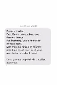 Photo de galerie - Retour client 