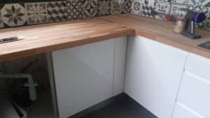 Photo de galerie - Changement plan de travail pour cuisine 