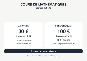 Photo de galerie - Deux formules selon vos besoins : séance ponctuelle ou accompagnement régulier. 

Premier rendez-vous découverte de 30 min offert.