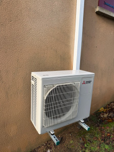 Photo de galerie -     Mise en place d’une climatisation