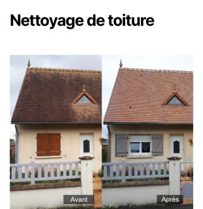 Photo de galerie - Nettoyage de facade