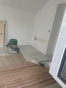 Photo de galerie - Pose de parquet - Revêtement de sol