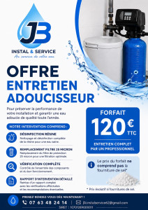 Photo de galerie - Offre adoucisseur 