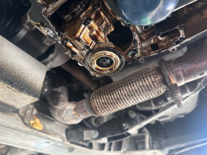 Photo de galerie - Remplacement carter et débouchage de crépine sur 1.2 puretech