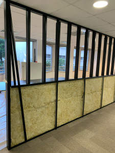 Photo de galerie - Cloisons aluminium 