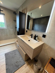 Photo de galerie - Rénovation salle de bain 