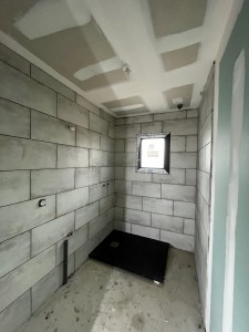 Photo de galerie - Carrelage dans une salle de bain 