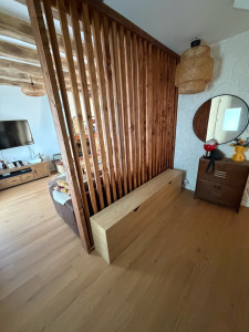 Photo de galerie - Claustra et meuble à chaussure 