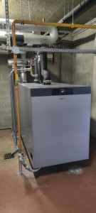 Photo de galerie - Installation chaudière gaz.