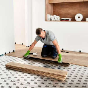 Photo de galerie - Pose de parquet - Revêtement de sol